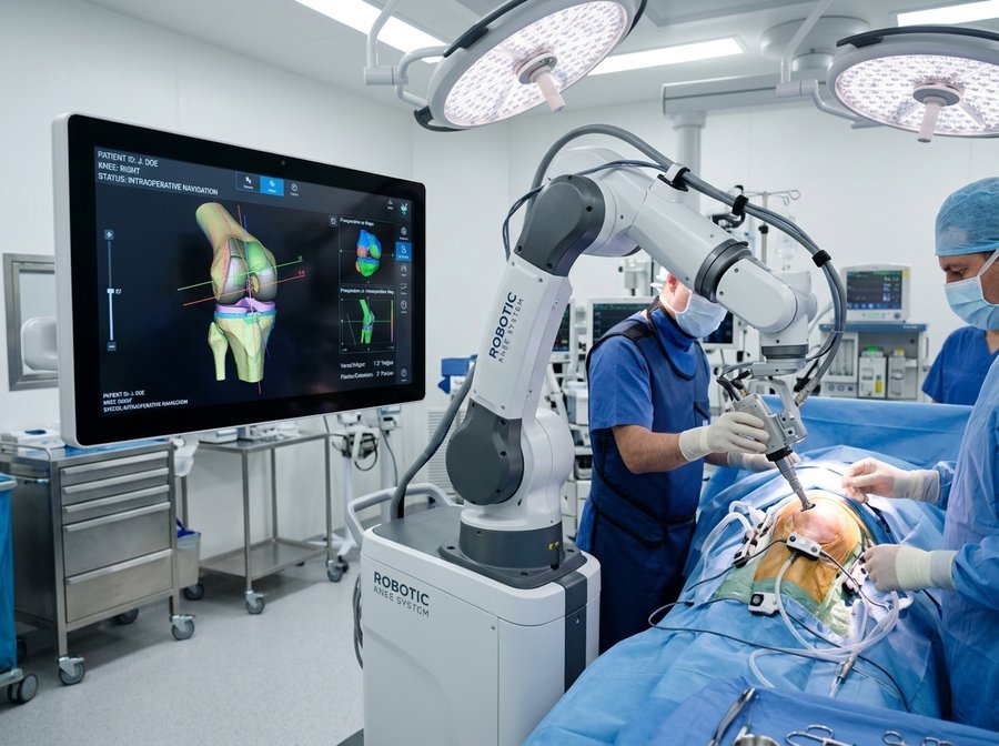 Robotic Knee Replacement Surgery