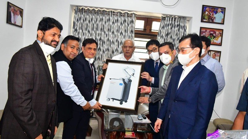 BioSpectrum India - World's first fully active robotic knee replacement system CUVIS at Sakra